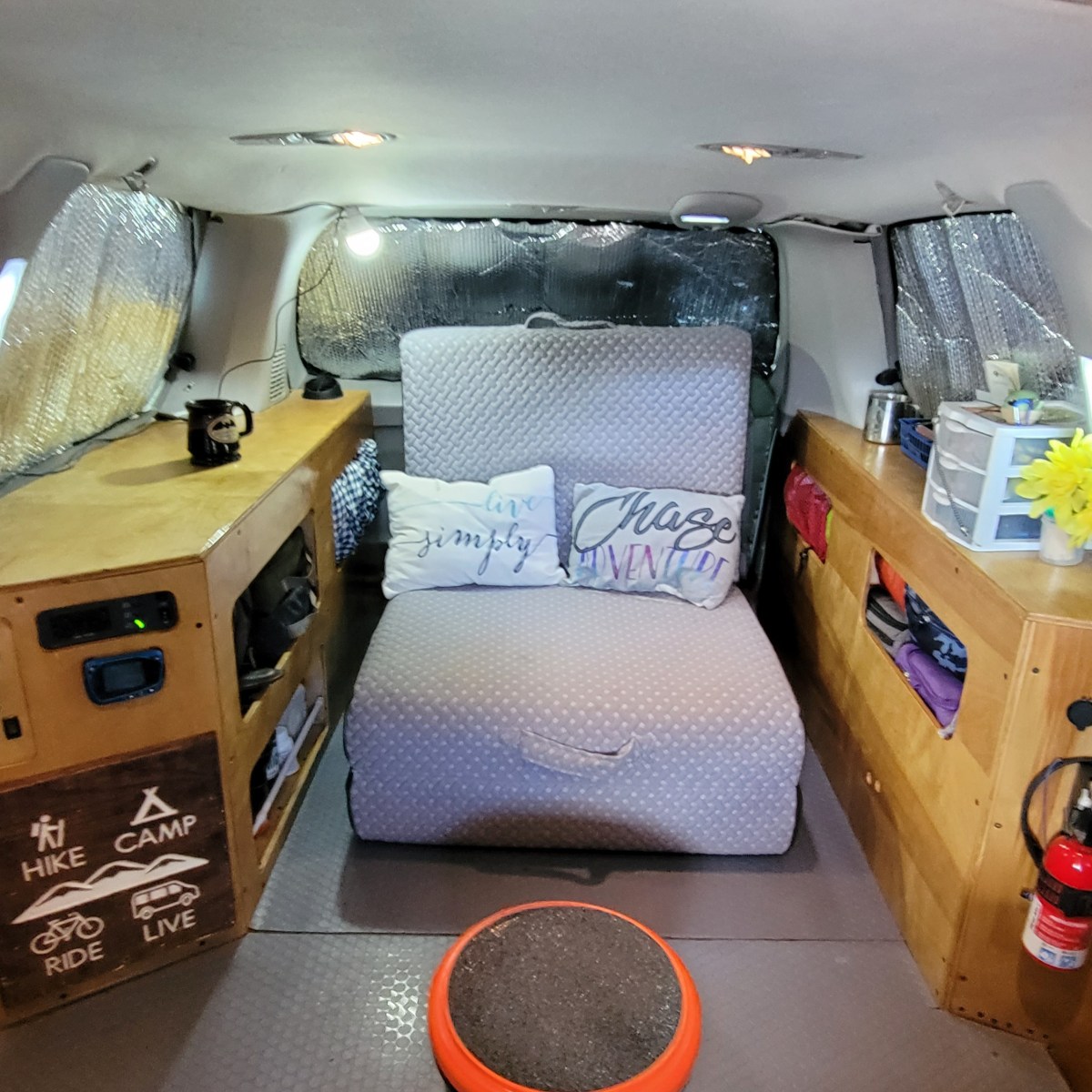 In Depth Tour of my Minivan Camper&nbsp;Odie